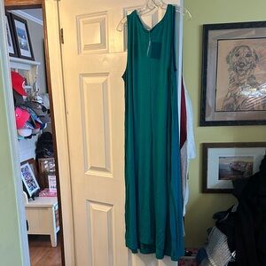 J. Jill Teal Maxi Dress